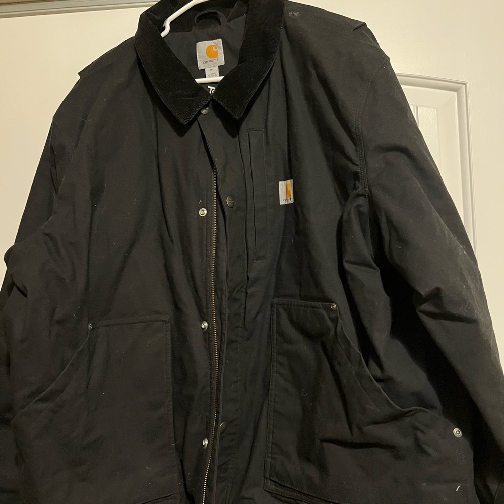 Carhartt Black Military Field Jacket